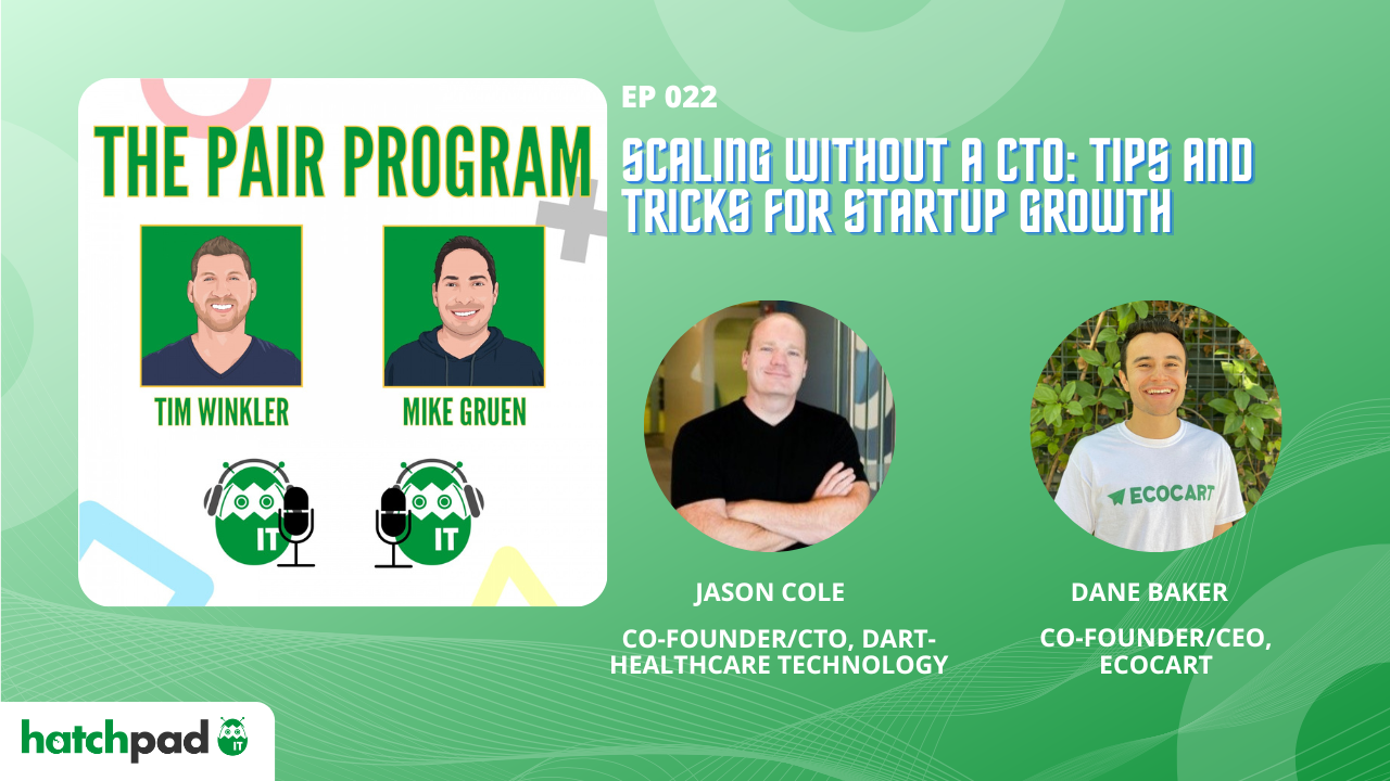 Scaling My Startup Without A CTO The Pair Program Ep22