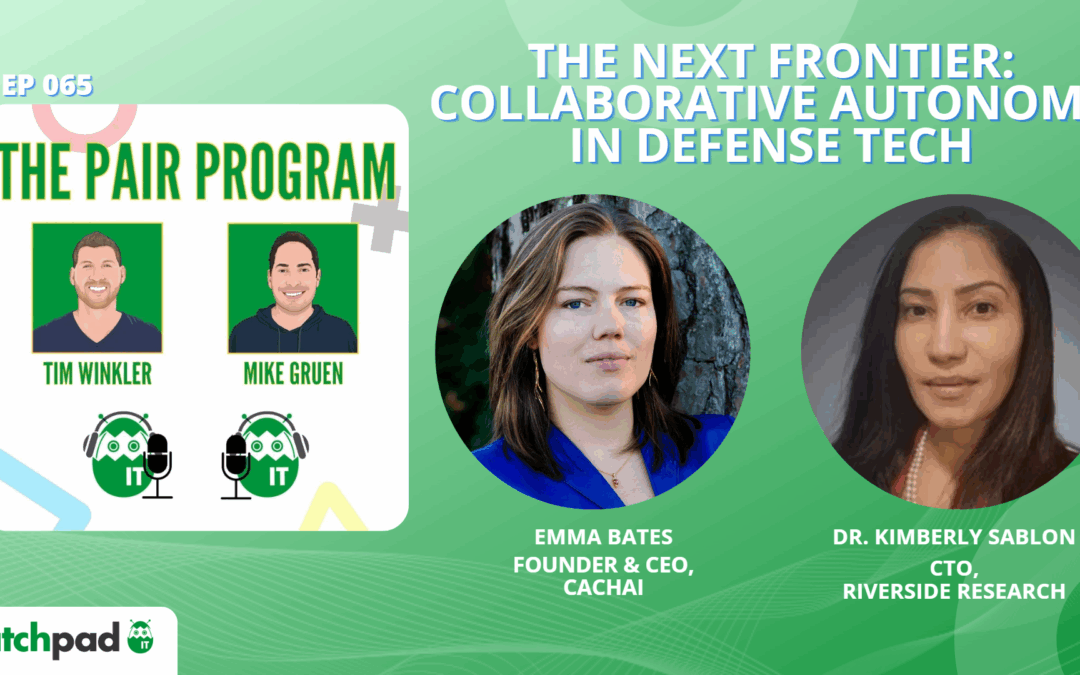 The Next Frontier: Collaborative Autonomy in Defense Tech | The Pair Program Ep65