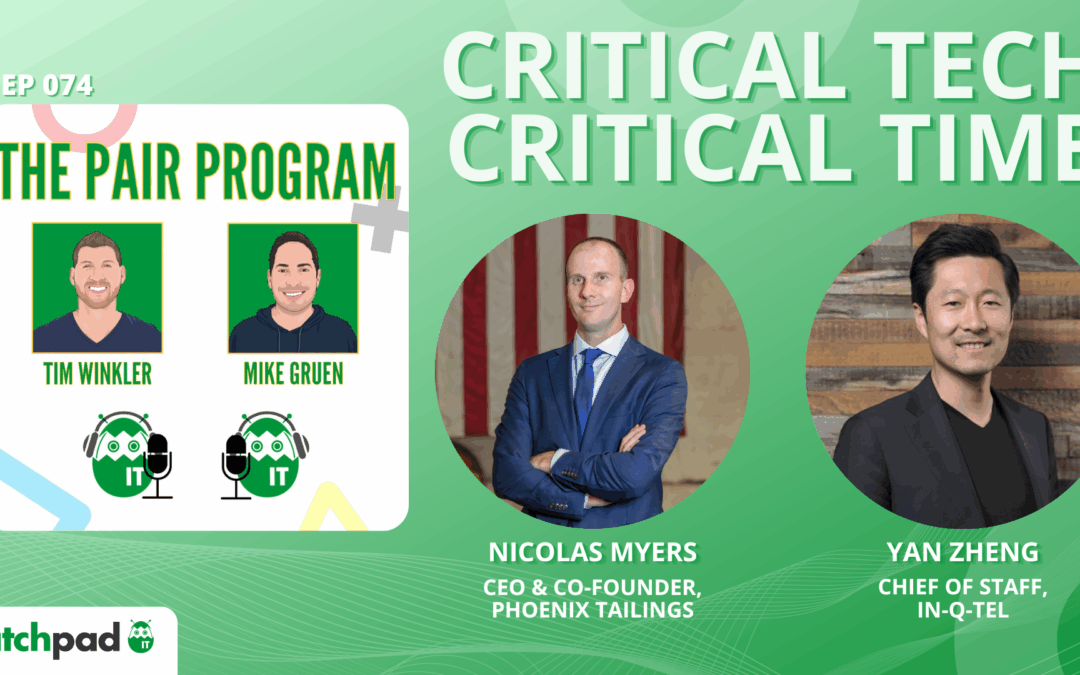 Critical Tech, Critical Time | The Pair Program Ep74
