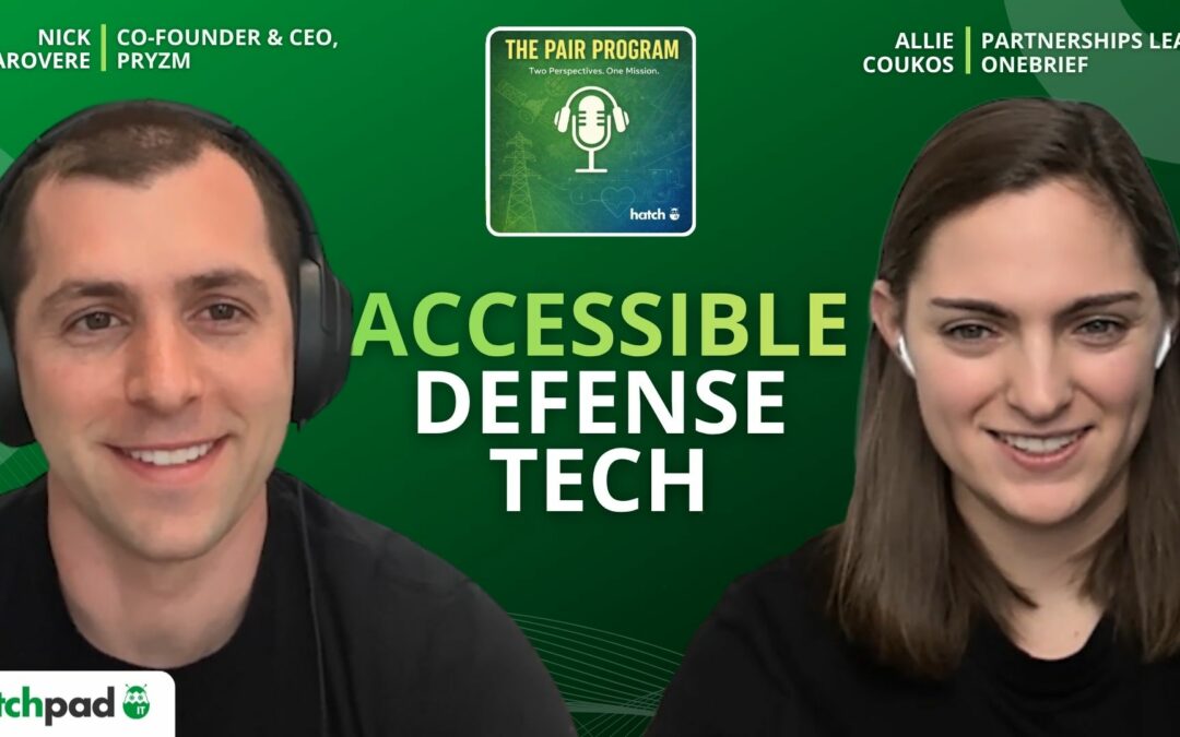How modern defense tech companies get capabilities into the hands of users | The Pair Program Ep100